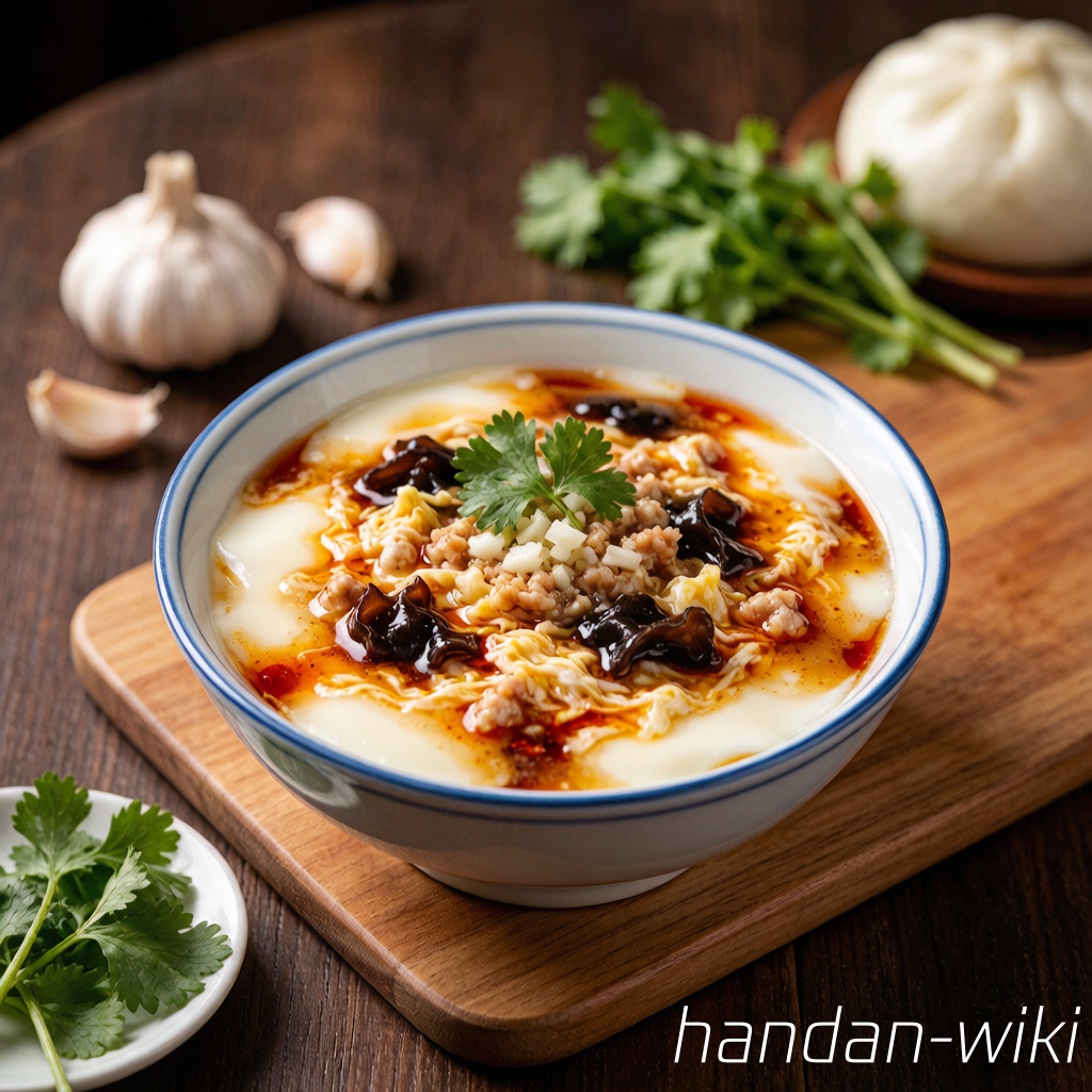 广平带汁豆腐脑